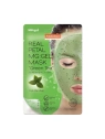 PUREDERM maska do twarzy w płacie Real Petal Mg:gel mGreen Tea 30g