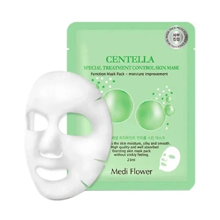 MEDI FLOWER Skin Mask maska w płacie Centella 23ml