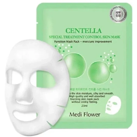 MEDI FLOWER Skin Mask maska w płacie Centella 23ml