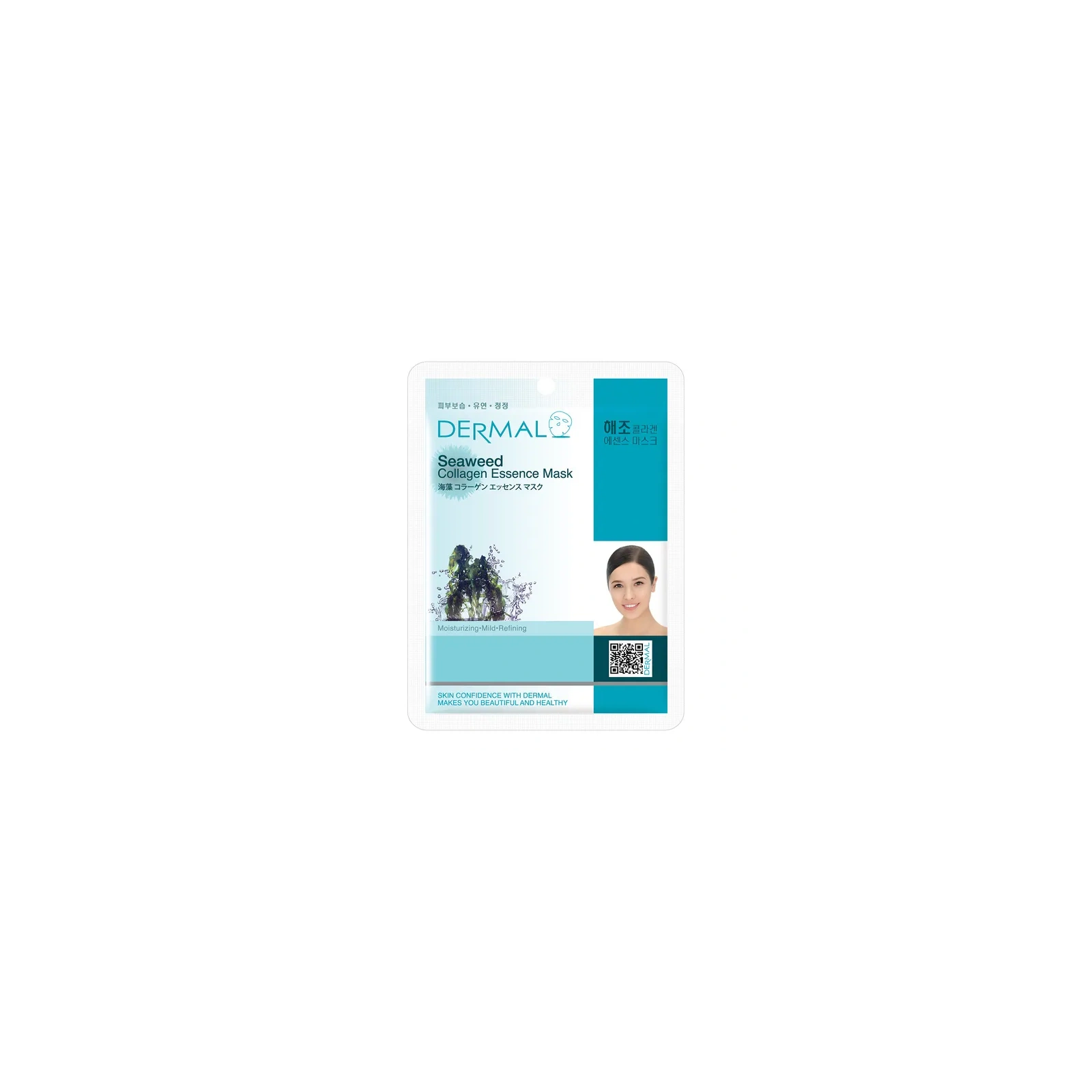 DERMAL Collagen Essence Mask maska do twarzy w płacie Seaweed