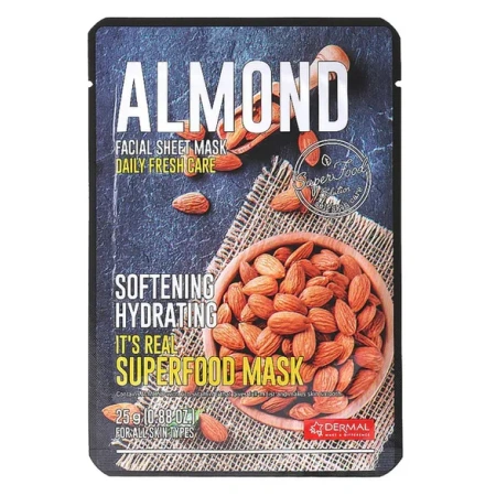 DERMAL Its Real Superfood Mask maska do twarzy Almond 25g