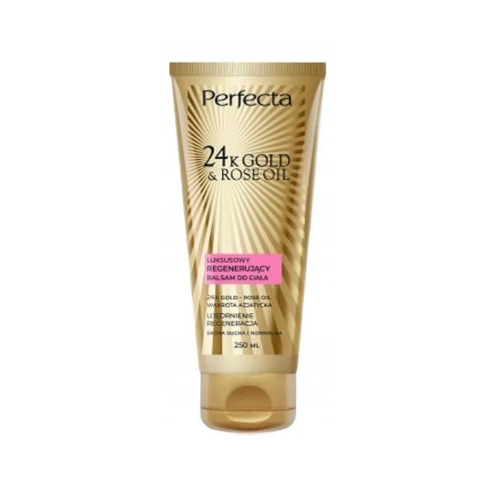 DAX PERFECTA 24k Gold & Rose Oil balsam do ciała regenerujący 200ml