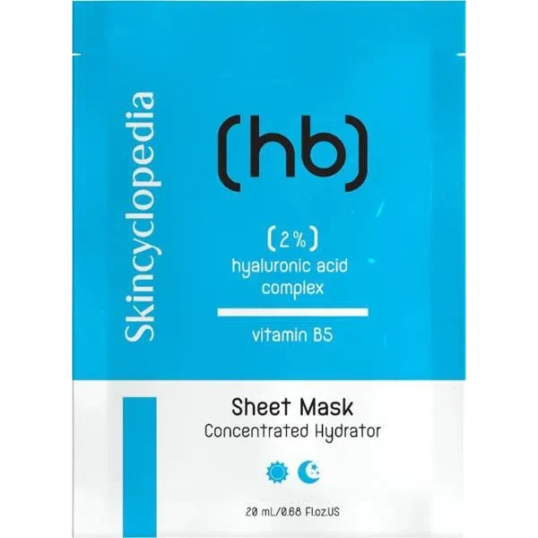 SKINCYCLOPEDIA maska do twarzy w płachcie HIALURON i Vitamina B5 20ml 