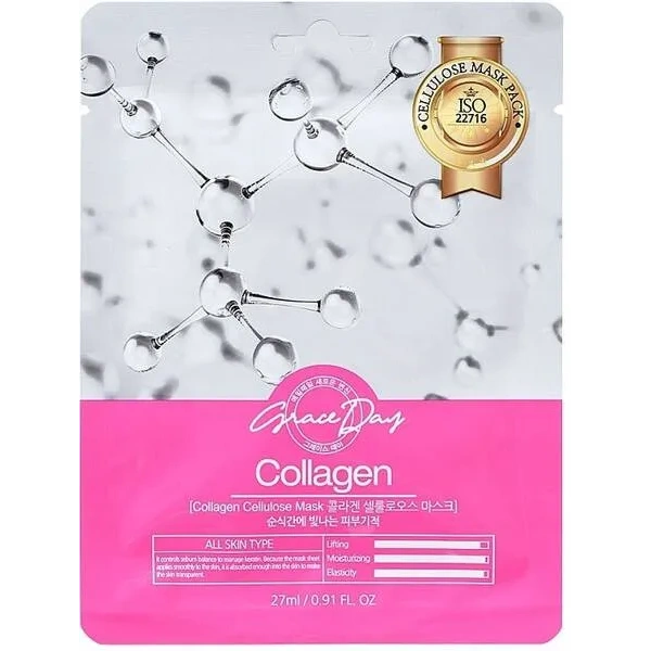 GRACE DAY maska do twarzy w płachcie Collagen 27ml