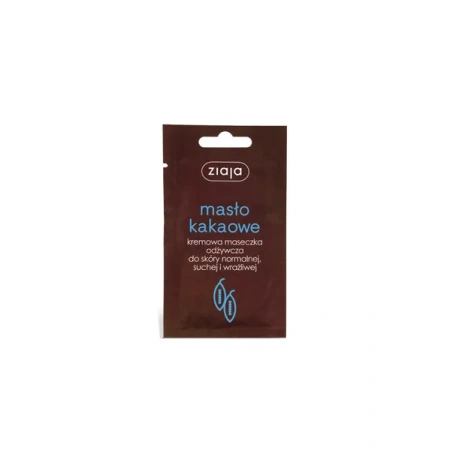 ZIAJA Maska do twarzy Masło Kakaowe 7ml