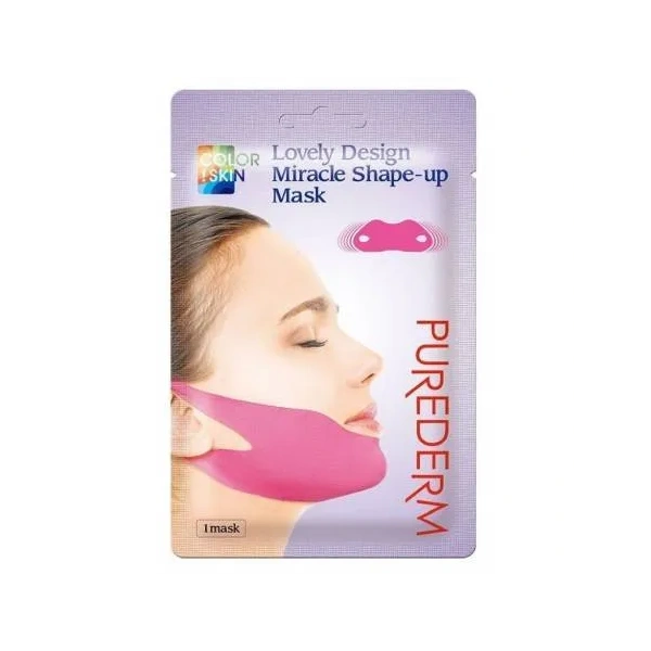 PUREDERM maska modelująca podbródek Lovely Design Miracle Shape-up 10g