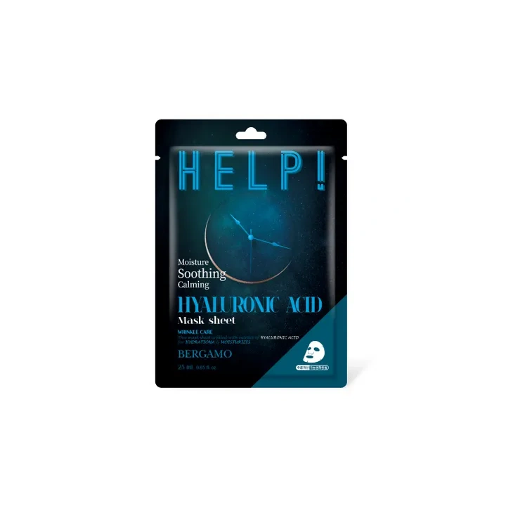 BERGAMO HELP! Maska do twarzy Kwas Hialuronowy 25ml