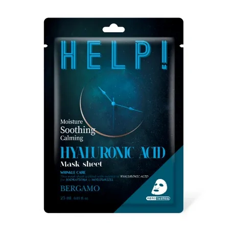 BERGAMO HELP! Maska do twarzy Kwas Hialuronowy 25ml