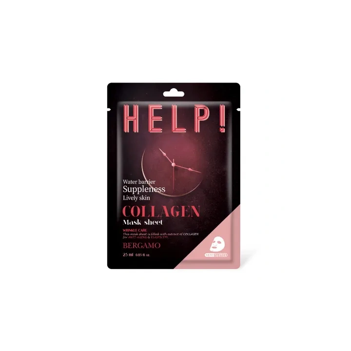 BERGAMO HELP! Maska do twarzy Kolagen 25ml