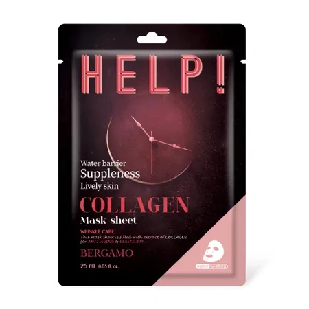 BERGAMO HELP! Maska do twarzy Kolagen 25ml