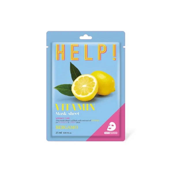 BERGAMO HELP! Maska do twarzy Witaminy 25ml