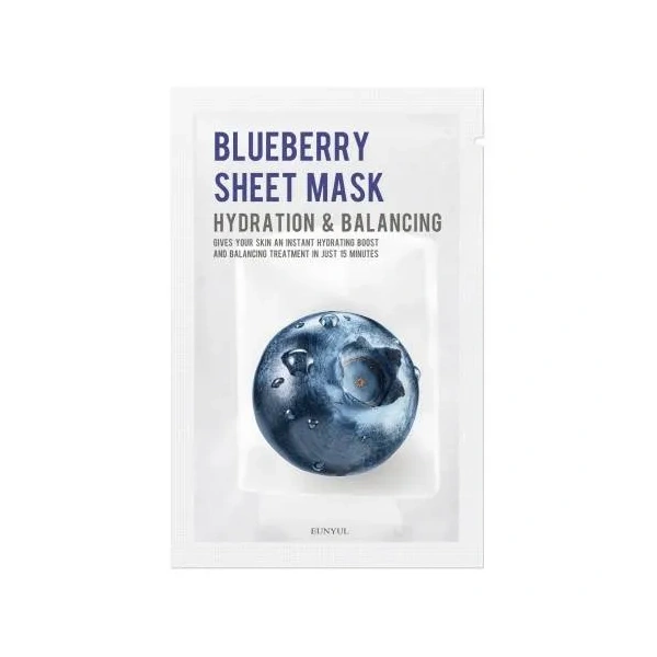 EUNYUL Maska nawilżająca w płacie Blueberry 22ml