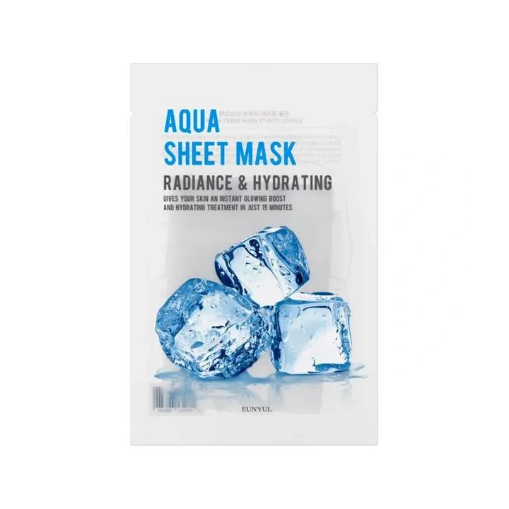 EUNYUL Sheet Mask maska do twarzy w płacie nawadniająca Aqua 22ml
