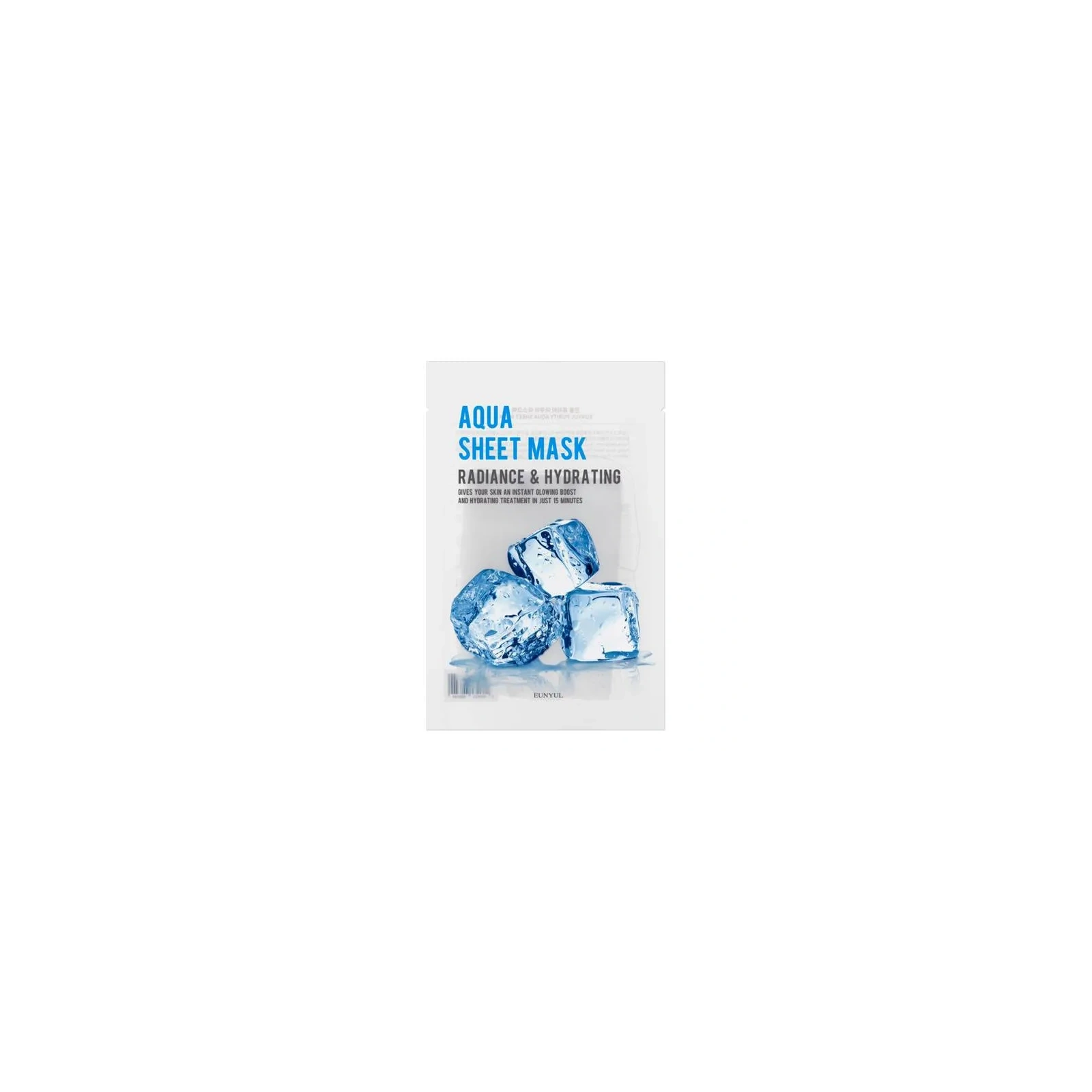 EUNYUL Sheet Mask maska do twarzy w płacie nawadniająca Aqua 22ml