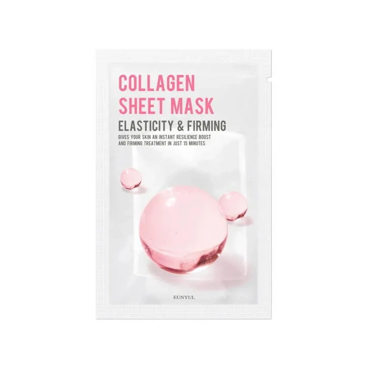 EUNYUL Sheet Mask maska do twarzy w płacie ujędrniająca Collagen 22ml