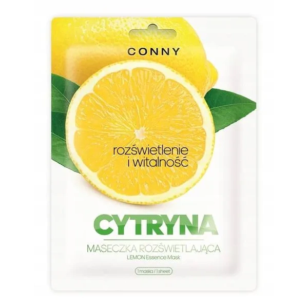 CONNY maska na twarz rozświetlająca Cytryna 23g
