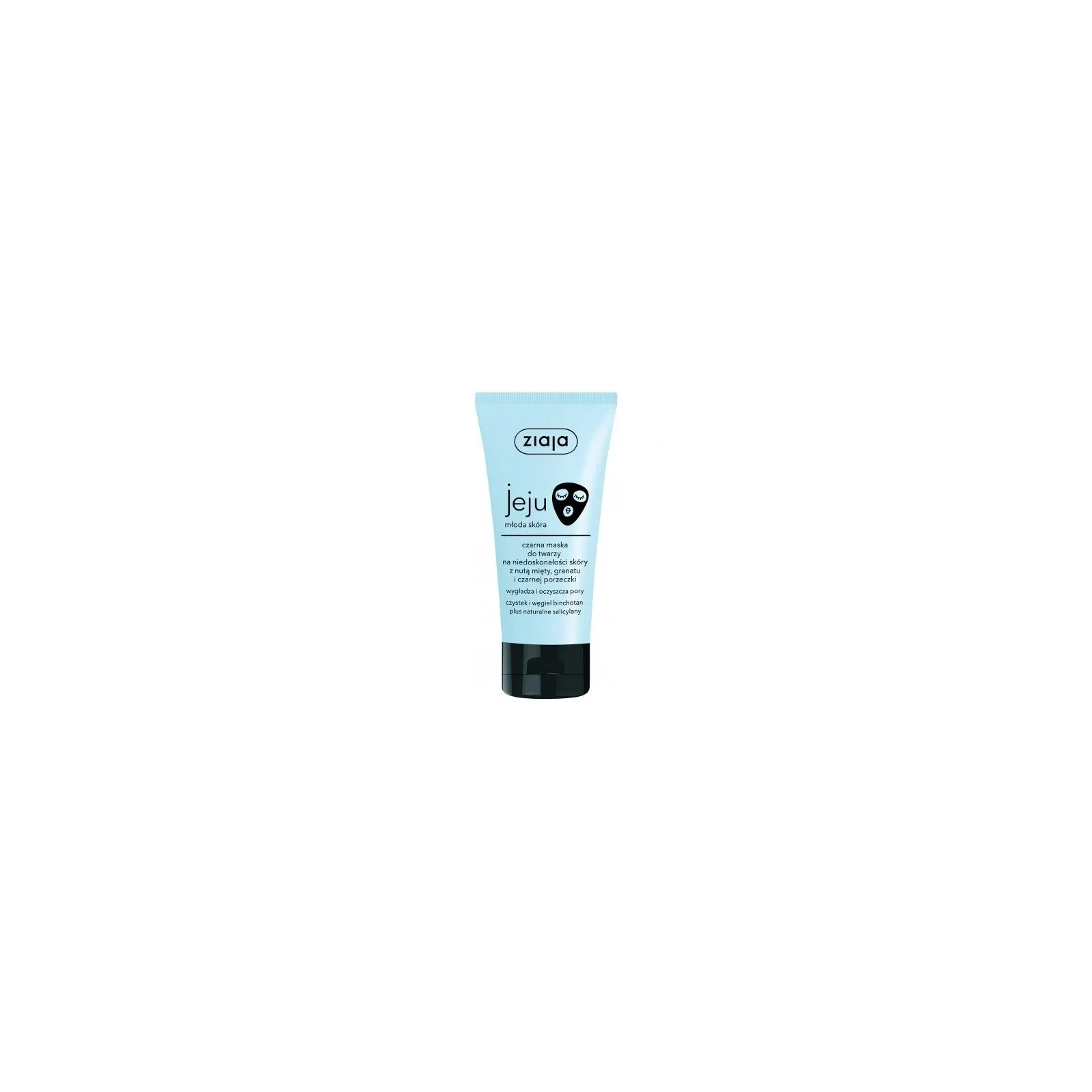 ZIAJA Jeju czarna maska do twarzy 50ml