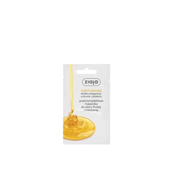 ZIAJA Maska do twarzy Miód Manuka 7ml