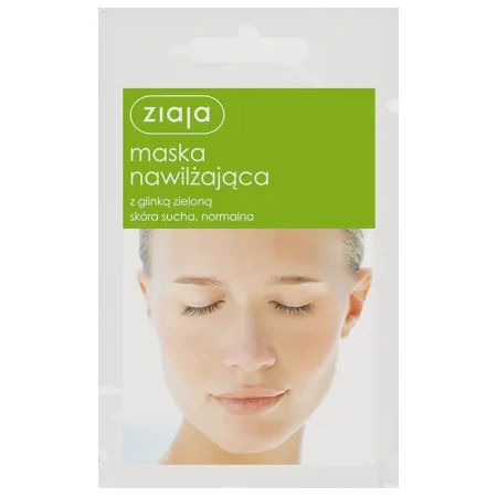ZIAJA Maska nawilżająca z Glinką Zieloną 7ml