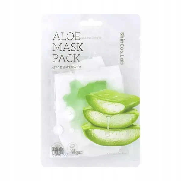 shincos.lab SHINCOS.LAB Cellulose Mask maska do twarzy w płacie Aloes 27ml — Inhaltsstoffe i ocena