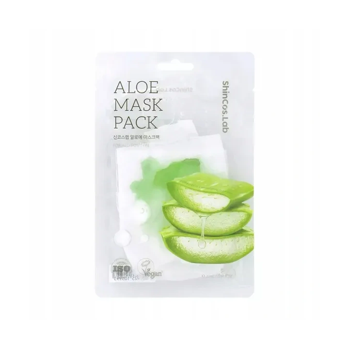 SHINCOS.LAB Cellulose Mask maska do twarzy w płacie Aloes 27ml