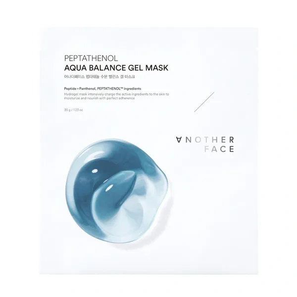 ANOTHER FACE Peptathenol Aqua Balance hydrożelowa maska do twarzy z pantenolem i peptydami 35g