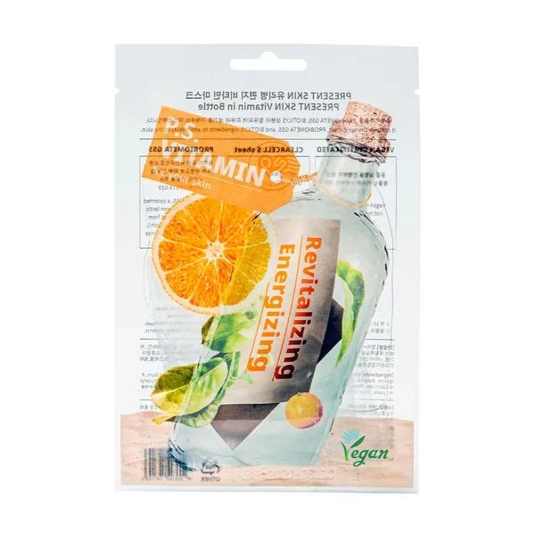PRESENT SKIN PS In Bottle maska do twarzy w płacie Vitamin C, Niacynamide 25ml
