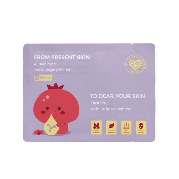 PRESENT SKIN To Dear Your Skin maska do twarzy w płacie Collagen 20g