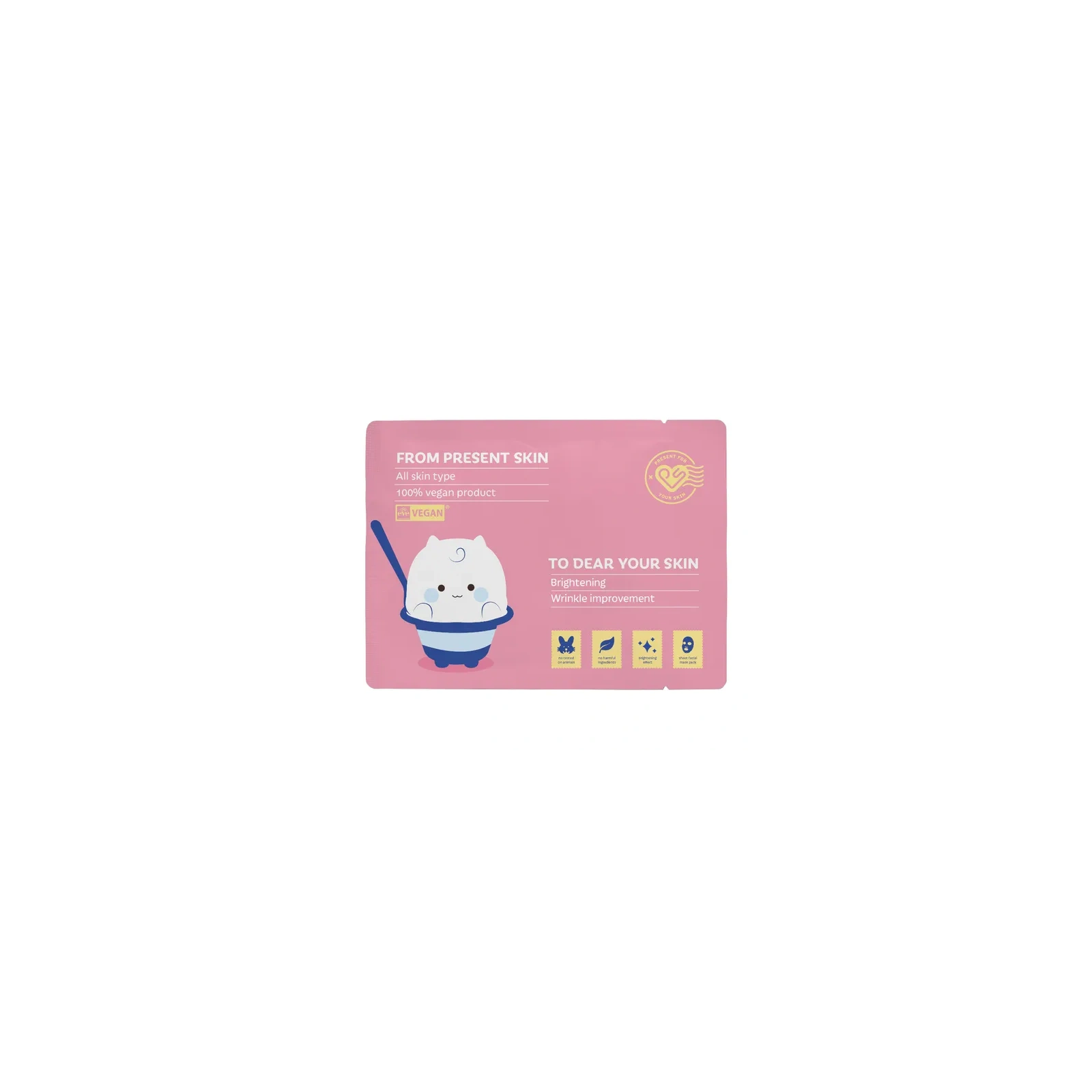 PRESENT SKIN To Dear Your Skin maska do twarzy w płacie Probiotics 20g