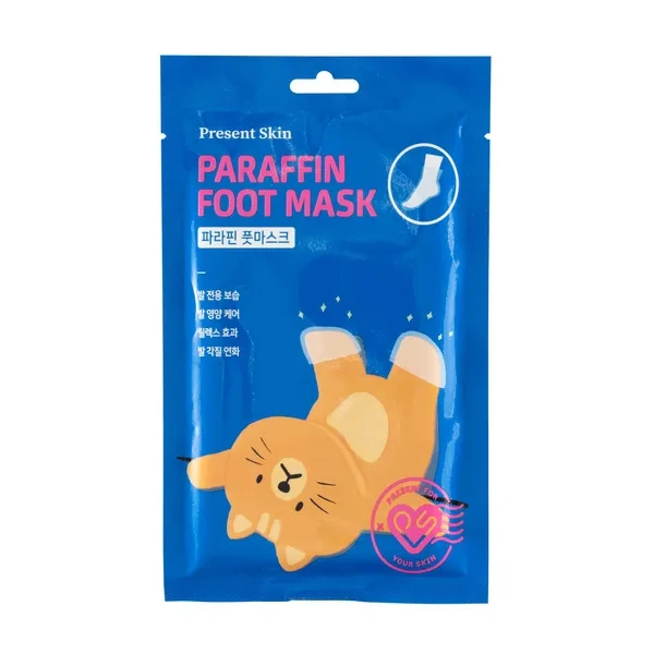 PRESENT SKIN Parafin Foot maska do stóp nawilżająco-regenerująca 2x14g