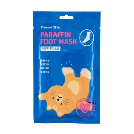 PRESENT SKIN Parafin Foot maska do stóp nawilżająco-regenerująca 2x14g