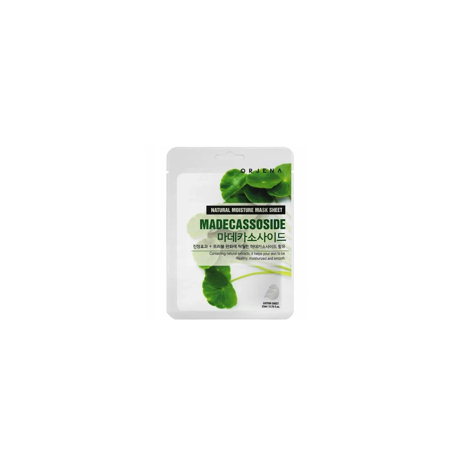 ORJENA Natural Moisture Mask Sheet maska w płacie regenerująca Madecassoside