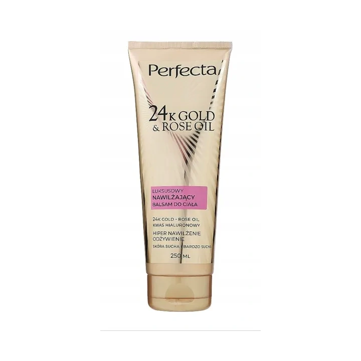 DAX PERFECTA 24k Gold & Rose Oil balsam do ciała nawilżający 200ml
