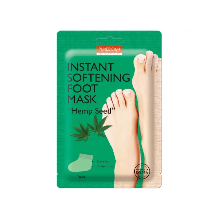 PUREDERM Foot Mask maska-skarpetki do stóp zmiękczająca 2x17g