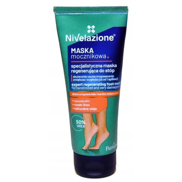 Farmona FARMONA Nivelazione Maske für die Füße regenerierend Mocznik 75g — Inhaltsstoffe i ocena