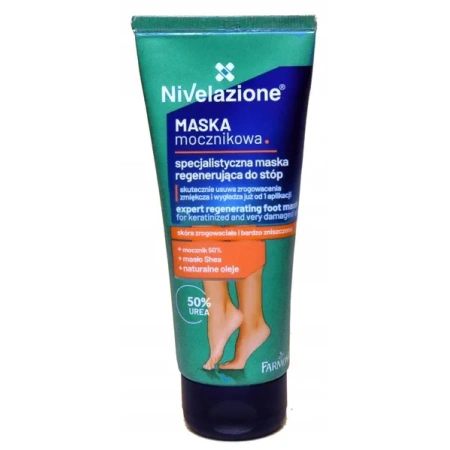 FARMONA Nivelazione maska do stóp regenerująca Mocznik 75g