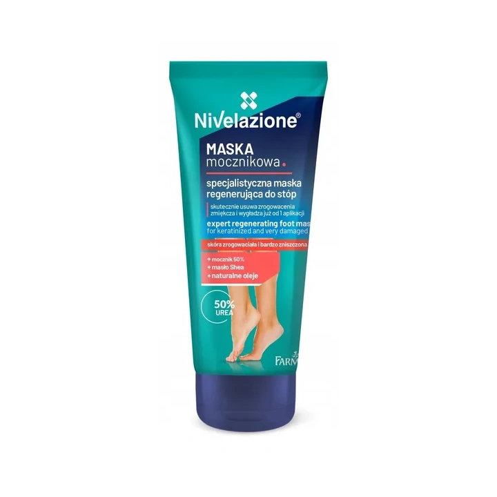 FARMONA Nivelazione maska do stóp regenerująca Mocznik 75g