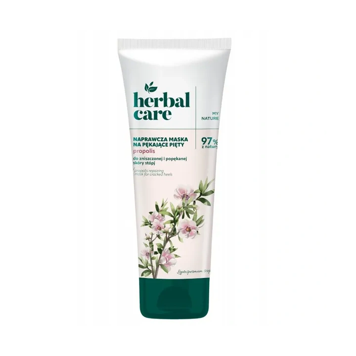 FARMONA Herbal Care naprawcza maska na pękające pięty propolis 100ml
