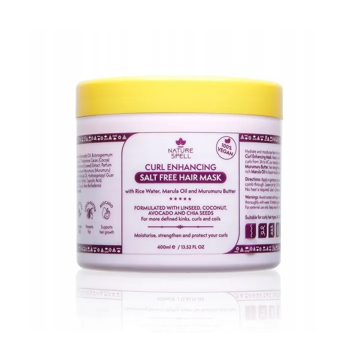 NATURE SPELL Curl Enhancing maska wzmanciająca loki 400ml