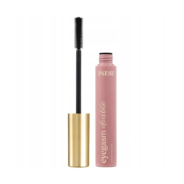 PAESE Eyegasm Double maskara do rzęs z serum Black 9ml
