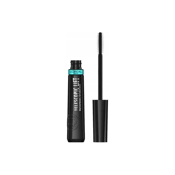 LOREAL Telescopic Lift maskara do rzęs wydłużająca Black WTP 9,9ml