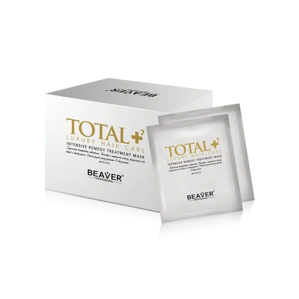 BEAVER Total maska lecznicza do włosów w saszetce 30ml