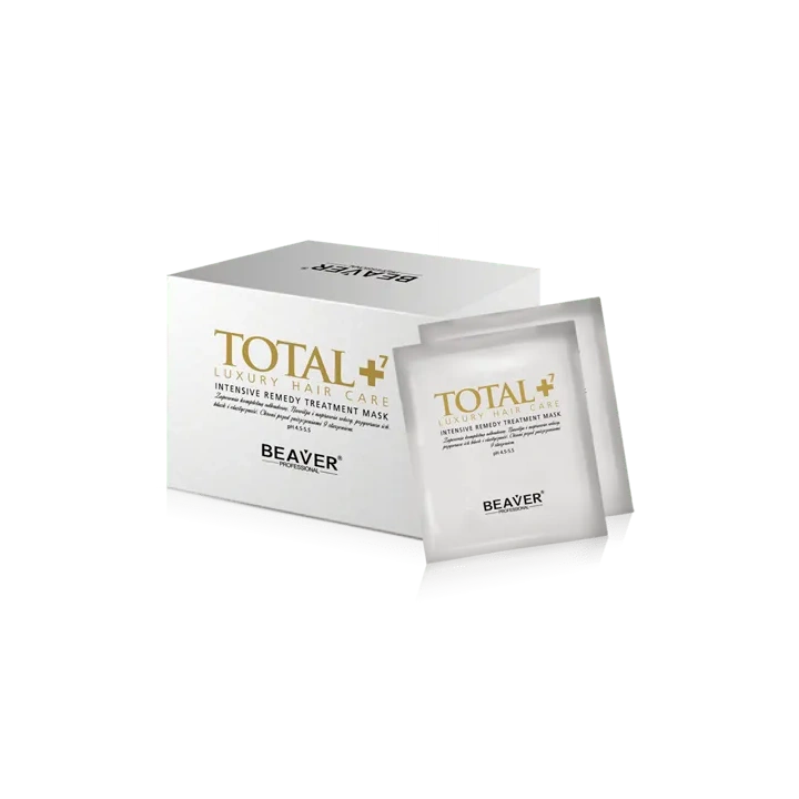 BEAVER Total maska lecznicza do włosów w saszetce 30ml