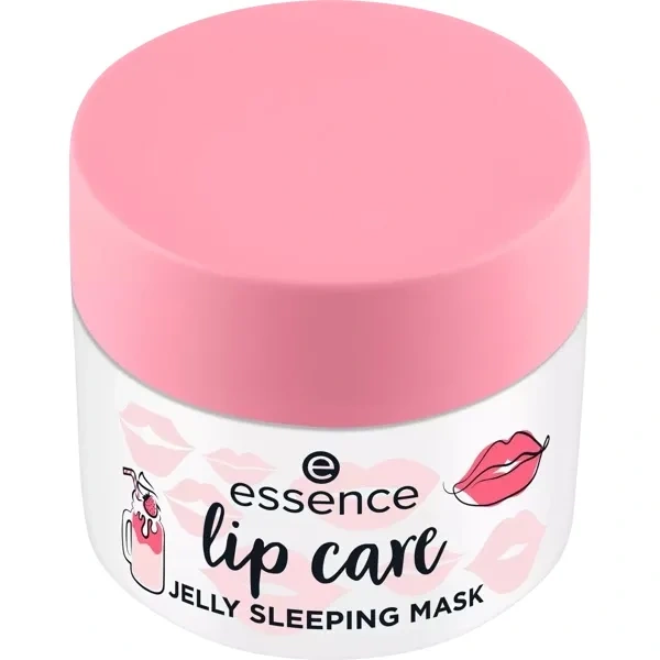 ESSENCE Lip Care Jelly Sleeping Mask żelowa maska do ust 02 Strawberry Milkshake 9g 