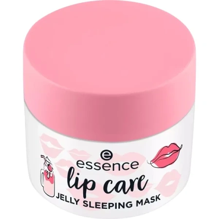 ESSENCE Lip Care Jelly Sleeping Mask żelowa maska do ust 02 Strawberry Milkshake 9g 