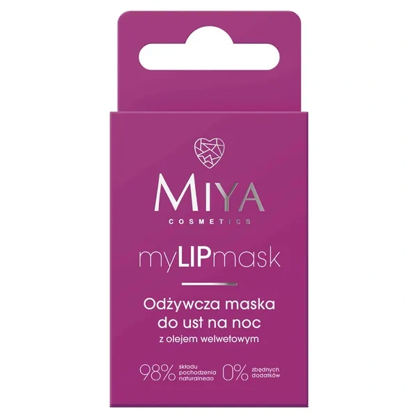 MIYA MyLIPmask odżywcza maska do ust na noc 10g