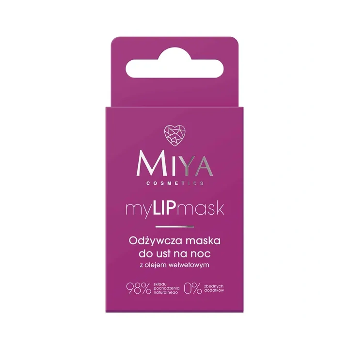 MIYA MyLIPmask odżywcza maska do ust na noc 10g