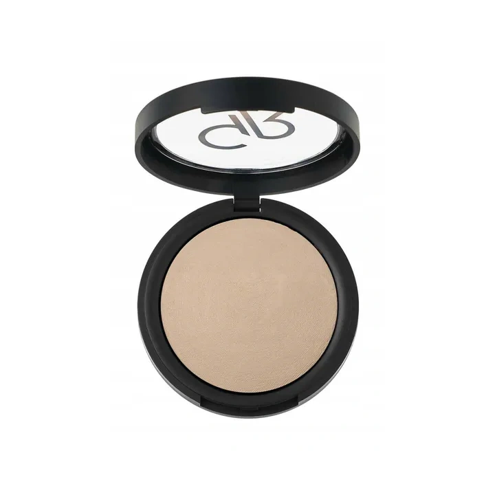 GOLDEN ROSE Mineral Terrabaked puder do twarzy wypiekany 01 Ivory 12g