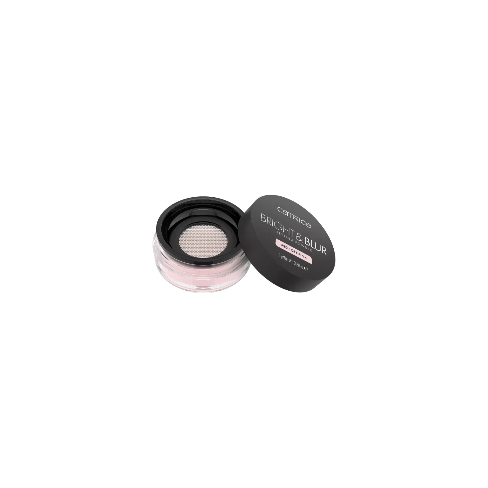 CATRICE Bright & Blur Setting Powder puder sypki 020 Soft Pink 8g