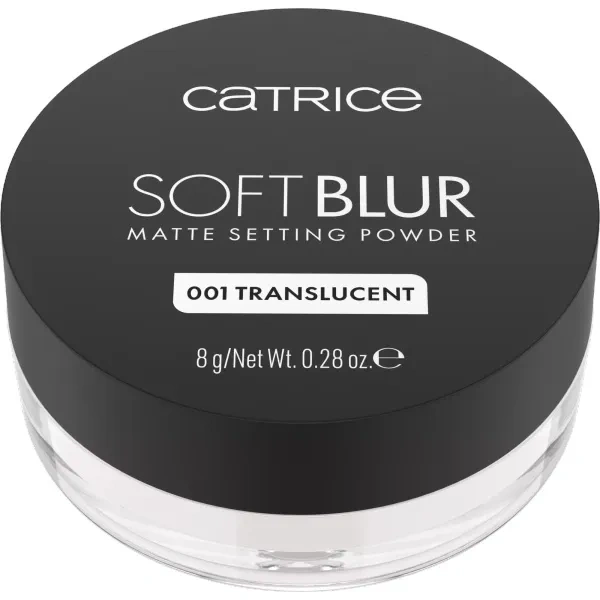 CATRICE Soft Blur Matte Setting Powder puder sypki 001 Translucent 8g